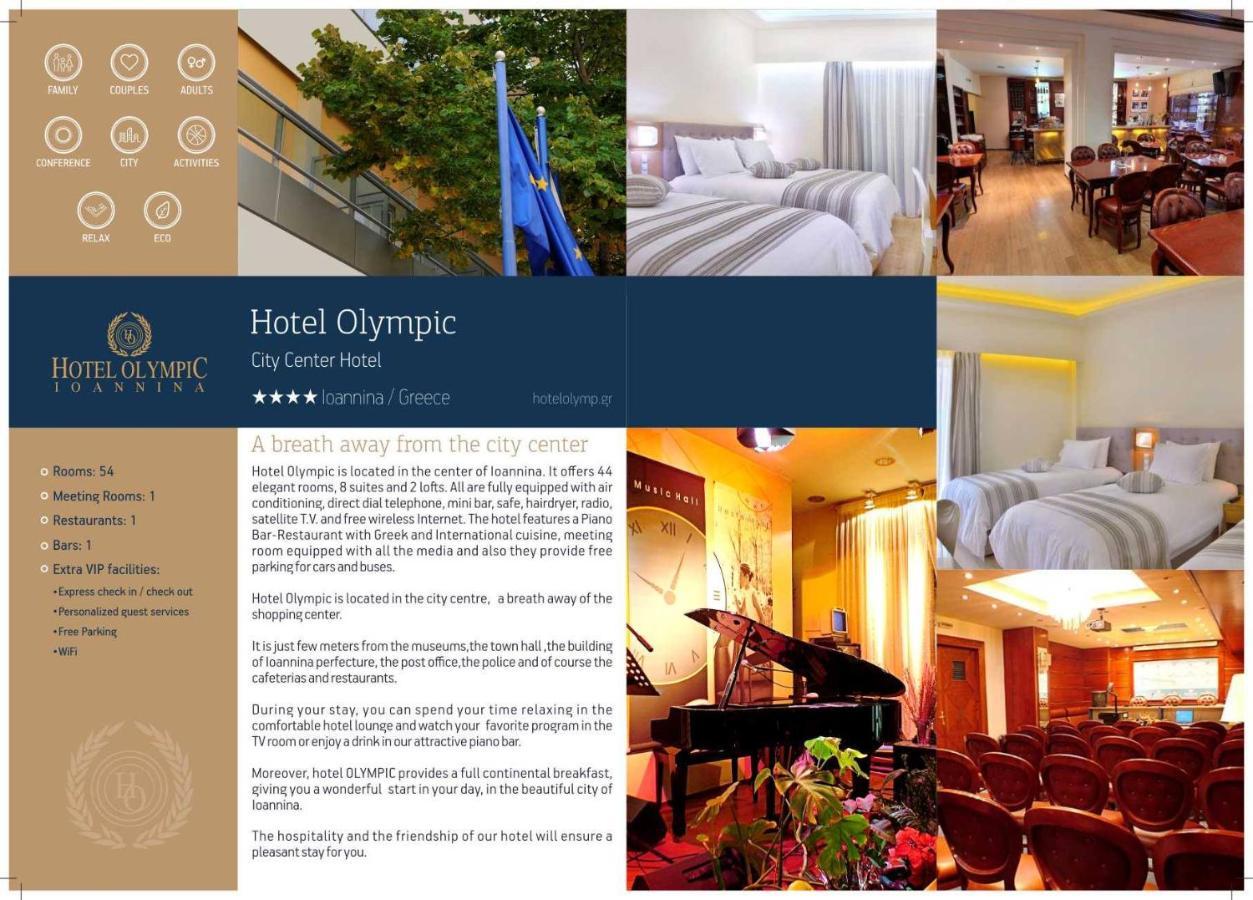 Hotel Olympic Янина Экстерьер фото